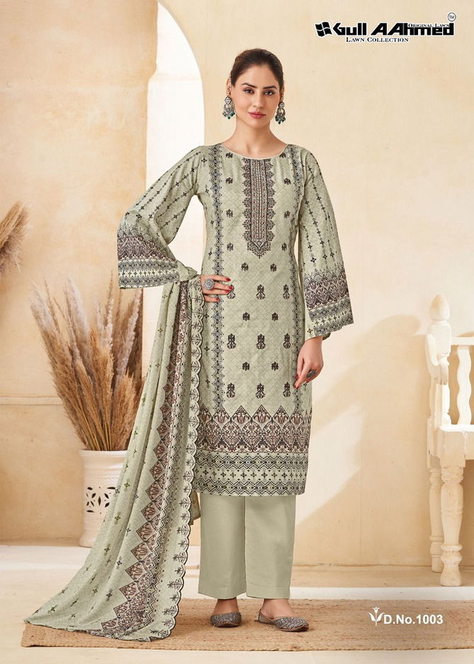 Alsaba By Gull A Ahmed Pakistani Printed Cotton Dress Material Wholesale Price In Surat